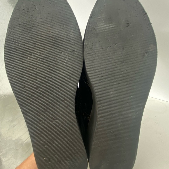 Madden Girl Black Patent Leather Oxford Platform Shoes - Picture 6 of 6